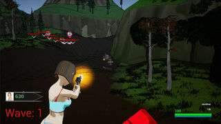 Скриншот 8 к игре Girls vs Zombies