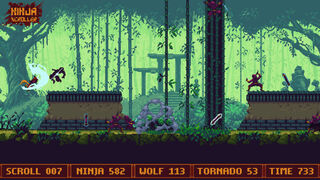 Скриншот 5 к игре Ninja Scroller