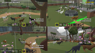 Скриншот 6 к игре Cat Herders: Couch Coop Cat Corralling!