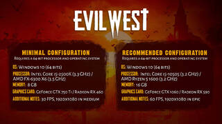 Evil West запустится с видеокартой 8-летней давности — Опубликованы системные требования
