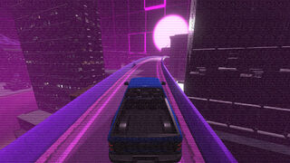 Скриншот 6 к игре Rhythm Drive: Synthwave City