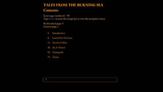 Скриншот 6 к игре Tales From The Burning Sea