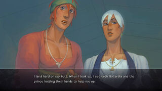Скриншот 5 к игре Breathless Winds - LGBT Visual Novel