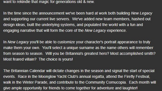 Альфа-версия Ultima Online New Legacy должна выйти к лету