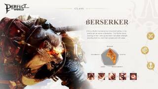 Особенности класса Berserker в MMORPG Perfect New World