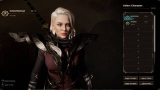 Экран выбора персонажа в MMORPG The Quinfall показали на скриншоте