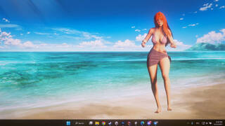 Desktop Beach Girls