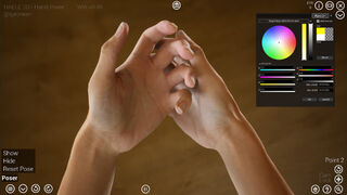 Скриншот 6 к игре HAELE 3D - Hand Poses Pro - Drawing References