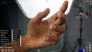 Скриншот 8 к игре HAELE 3D - Hand Poses Pro - Drawing References
