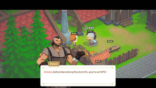 NPCville: the Story of the Blacksmith
