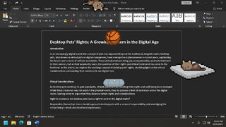 Скриншот 5 к игре Desktop Pet Project