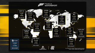 Точное время релиза и раннего доступа Forza Motorsport