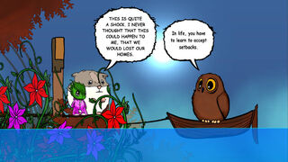 Скриншот 8 к игре Visual novel for the kids: Lumi And Baby - Hamster And Baby Dragon