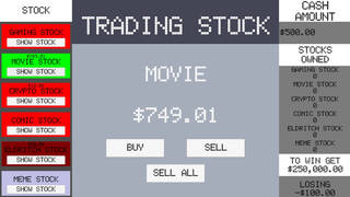 Simple Stock Trading Simulator