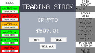 Simple Stock Trading Simulator