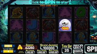 Скриншот 5 к игре Spooky Spins Returns : Crazy Cash Edition - Slots