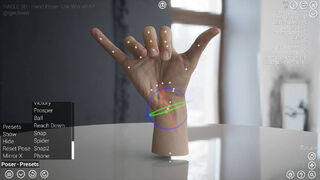 Скриншот 8 к игре HAELE 3D - Hand Poses Lite - Drawing References