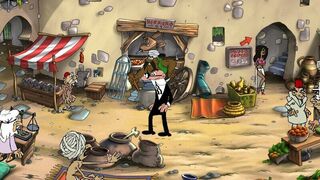 Скриншот 6 к игре Mortadelo y Filemón: El escarabajo de Cleopatra