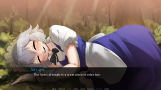 Скриншот 5 к игре Sleeping With Sakuya Izayoi