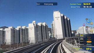 Скриншот 5 к игре Korean Rail Driving Tour-LRT Uijeongbu