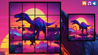 Скриншот 5 к игре OG Puzzlers: Synthwave Dinosaurs