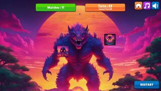 Скриншот 6 к игре OG Memory: Synthwave Monsters