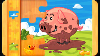 Animal Farm Jigsaw Games for Toddlers, Babys and Kids