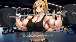 Скриншот 6 к игре Muscle Girl Lisa: Training Diary