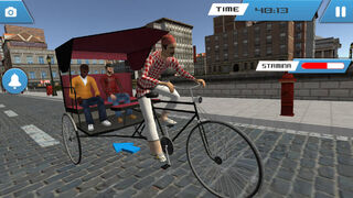Скриншот 8 к игре City Rickshaw Transporter