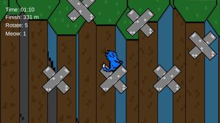 Скриншот 6 к игре Climbing with Silly Cat