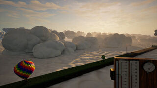Скриншот 5 к игре Endlessly side-scrolling Balloon Simulator 2024