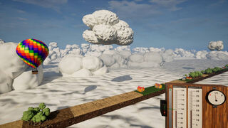 Скриншот 7 к игре Endlessly side-scrolling Balloon Simulator 2024