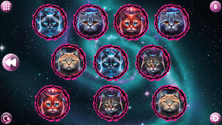 Скриншот 5 к игре Space Memory: Cats