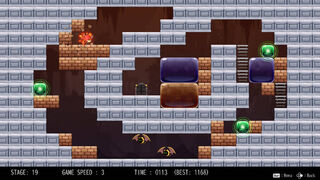 Скриншот 6 к игре Crash Puzzle Hammer-San
