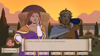 Скриншот 5 к игре Camelot Crush: A Round Table Dating Sim
