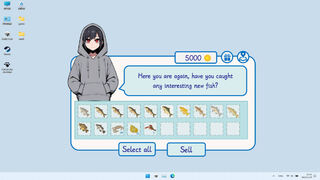 Скриншот 7 к игре Fishing On My Desktop