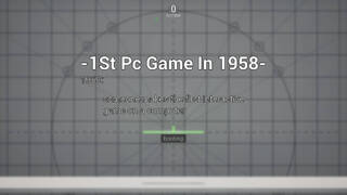 1St Pc Game In 1958