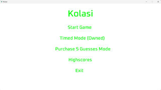 Скриншот 5 к игре kolasi