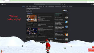 Santa Gamepaper