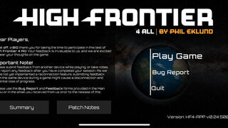 High Frontier 4 All