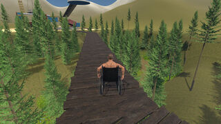 a Difficult game about Wheelchair