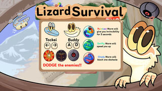 Lizard Survival Duo