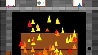 2D Fireplace Simulator