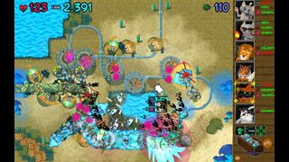 Скриншот 5 к игре Meow TD: Endless Yarn