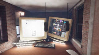 Скриншот 5 к игре individualism in the dead-internet age: an anti-big tech asset flip shovelware r̶a̶n̶t̶  manifesto