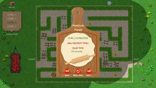 Скриншот 5 к игре Catch That Pizza! Maze Game