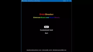 Brick Breaker: Eliminate Mosaic and Reveal Beauty 打砖块: 消除马赛克 揭开真面目