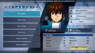Скриншот 7 к игре MOBILE SUIT GUNDAM SEED BATTLE DESTINY REMASTERED