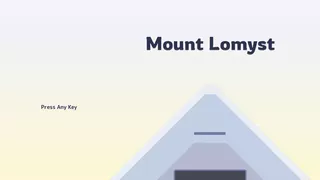 Mount Lomyst