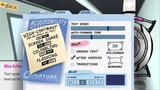 Скриншот 5 к игре Aperture Dating Simulator
